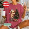 Christmas Teddy Bear Shirt | Teddy Bear Decorating Christmas Tree Graphic Tee | Vintage Christmas Bear Shirt for Women | Cute Holiday Graphic T-Shirt | Cozy Christmas Tee | Nostalgic Christmas Gift | Ash Grey Tee Christmas Teddy Bear Shirt | Teddy Bear Decorating Christmas Tree Graphic Tee | Vintage Christmas Bear Shirt for Women | Cute Holiday Graphic T-Shirt | Cozy Christmas Tee | Nostalgic Christmas Gift | Ash Grey Tee
