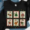 Silly Goose Christmas Sweatshirt, Funny Holiday Crewneck, Vintage Christmas Lights Sweater, Cute Goose Gift Shirt, Cozy Winter Pullover
