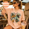 Women’s Comfort Colors Printed Halloween T-Shirt – Loose, Baggy Fit, Spooky Theme, Bow Detail, Black Cat, Ghost, Pumpkin, Vintage Style Women’s Comfort Colors Printed Halloween T-Shirt – Loose, Baggy Fit, Spooky Theme, Bow Detail, Black Cat, Ghost, Pumpkin, Vintage Style