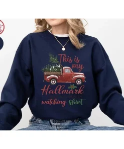 Christmas Movie Watching Sweatshirt, Holiday Crewneck,Family Matching Shirt